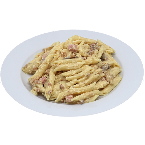 Penne carbonara (r+v)